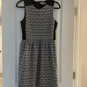 Stylish Black and White Dress